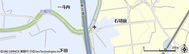 福島県須賀川市越久（一斗内）周辺の地図