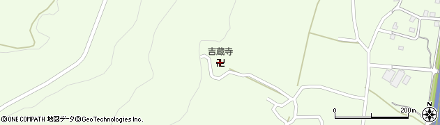 吉蔵寺周辺の地図