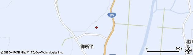 福島県川内村（双葉郡）下川内（水上）周辺の地図