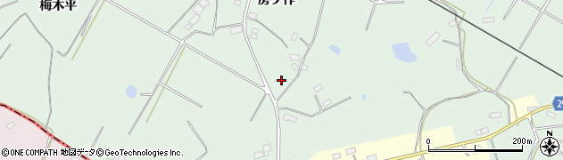 福島県郡山市田村町岩作（房ケ作）周辺の地図