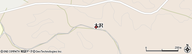石川県鳳珠郡能登町大沢周辺の地図
