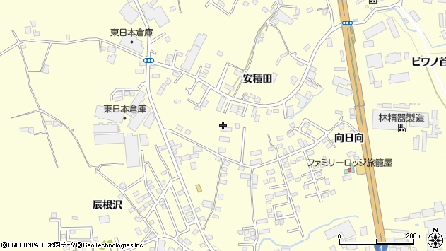 〒962-0001 福島県須賀川市森宿の地図