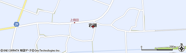 福島県須賀川市梅田岩瀬77周辺の地図