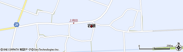 福島県須賀川市梅田（岩瀬）周辺の地図