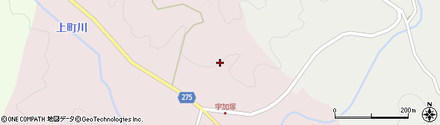 石川県鳳珠郡能登町宇加塚ロ周辺の地図