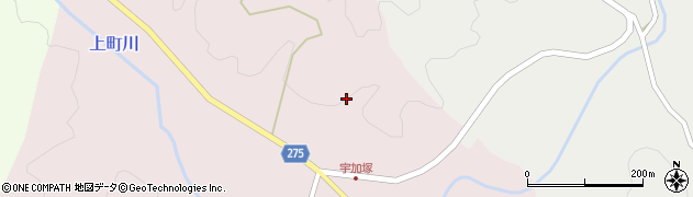 石川県能登町（鳳珠郡）宇加塚（ロ）周辺の地図
