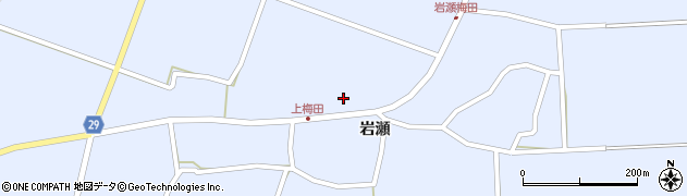 福島県須賀川市梅田岩瀬14周辺の地図