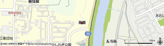 福島県須賀川市森宿（茶畑）周辺の地図