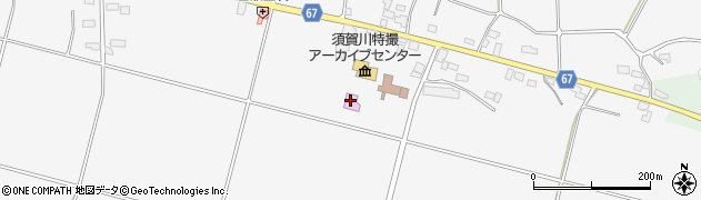 須賀川市岩瀬図書館周辺の地図