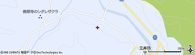 石川県輪島市三井町（興徳寺リ）周辺の地図