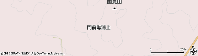 石川県輪島市門前町浦上周辺の地図