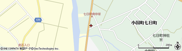 新潟県長岡市小国町七日町2468-1周辺の地図