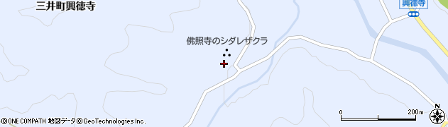 徳成寺周辺の地図