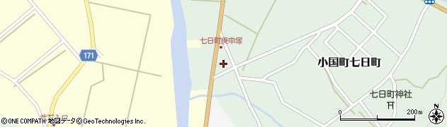 新潟県長岡市小国町七日町2467周辺の地図