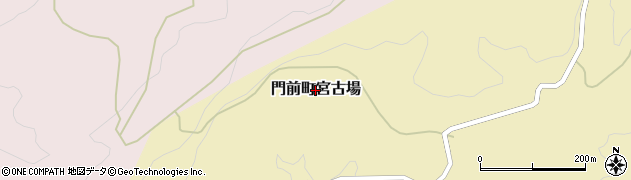 石川県輪島市門前町宮古場周辺の地図
