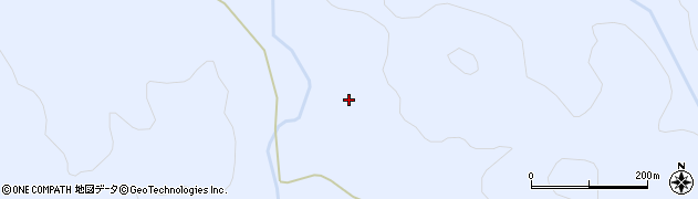 福島県只見町（南会津郡）布沢（高鳥屋）周辺の地図