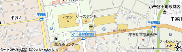 びんしょうヘアーサロンイオン小千谷店周辺の地図