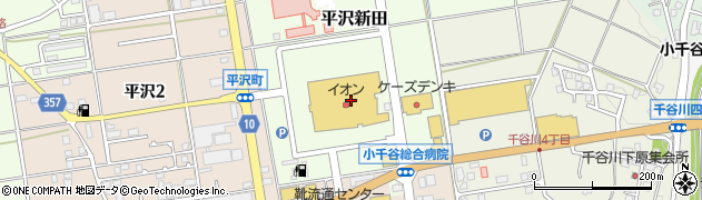 マクドナルドイオン小千谷店周辺の地図