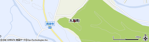 石川県輪島市大和町周辺の地図