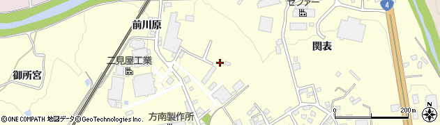 福島県須賀川市森宿スウガ窪60周辺の地図