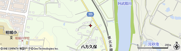 福島県須賀川市滑川八方久保60周辺の地図