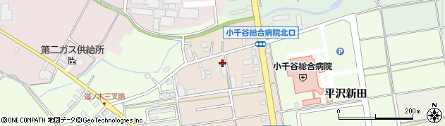 田中コード製作所　平沢工場周辺の地図