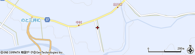 石川県輪島市三井町（本江ル）周辺の地図