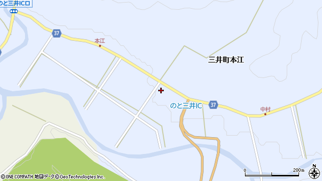 〒929-2366 石川県輪島市三井町本江の地図