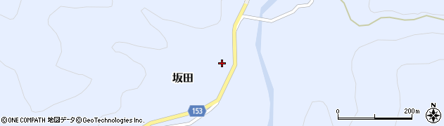 福島県只見町（南会津郡）坂田（原）周辺の地図