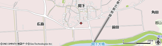 福島県須賀川市仁井田前田65周辺の地図