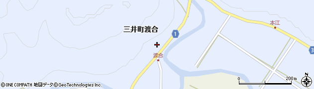 石川県輪島市三井町（渡合下渡合）周辺の地図