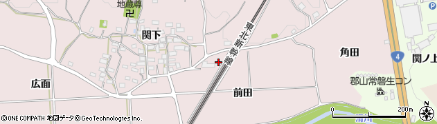 福島県須賀川市仁井田前田123周辺の地図
