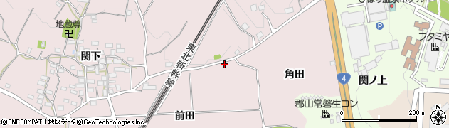 福島県須賀川市仁井田前田134周辺の地図
