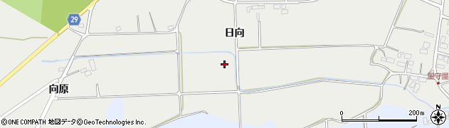 福島県須賀川市守屋道田周辺の地図