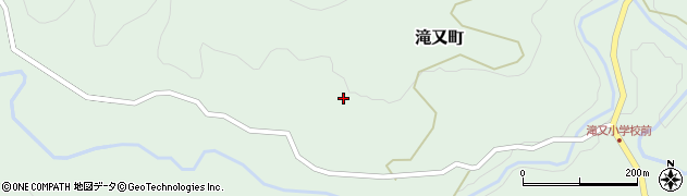 石川県輪島市滝又町（子）周辺の地図