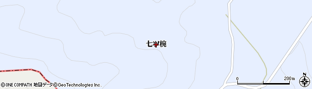 福島県小野町（田村郡）浮金（七ツ椀）周辺の地図
