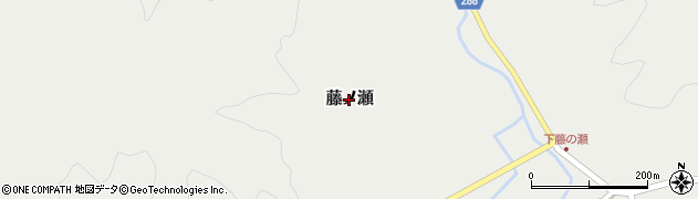 石川県能登町（鳳珠郡）藤ノ瀬周辺の地図