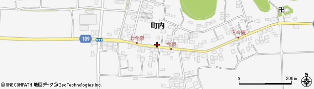 福島県須賀川市今泉町内305周辺の地図