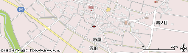 福島県須賀川市仁井田板屋272周辺の地図