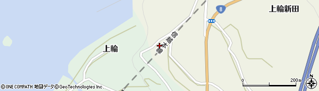 新潟県柏崎市上輪新田76周辺の地図