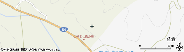 福島県昭和村（大沼郡）小中津川（宮沢）周辺の地図