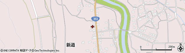 新道郵便局 ＡＴＭ周辺の地図