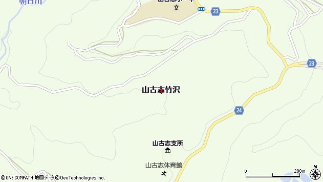 〒947-0204 新潟県長岡市山古志竹沢の地図