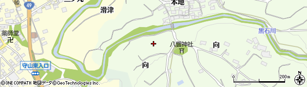 福島県郡山市田村町大供（松林）周辺の地図