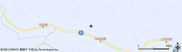 石川県輪島市三井町（与呂見太）周辺の地図