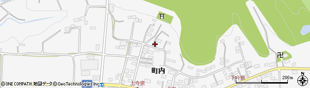 福島県須賀川市今泉町内256周辺の地図