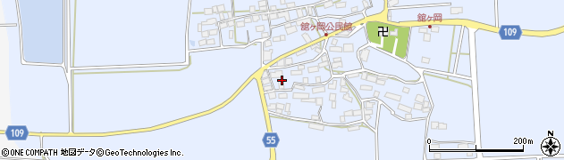 福島県須賀川市舘ケ岡本郷51周辺の地図