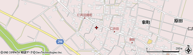 福島県須賀川市仁井田（南町）周辺の地図