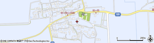 福島県須賀川市舘ケ岡周辺の地図