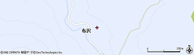 福島県只見町（南会津郡）布沢（大田）周辺の地図